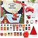 Advent Calendar 2025-24 Days of Beauty Advent Calendar, BFFLOVE Spa Gift Baskets with Shampoo Bar, Bath Bombs, Christmas Gifts for Women Christmas Gifts for Women