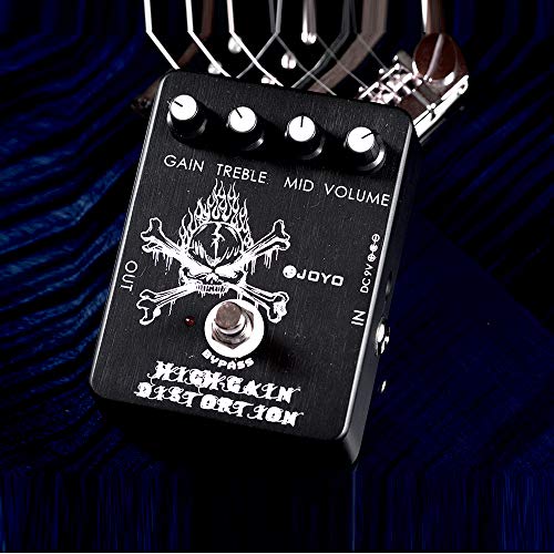 Joyo High Gain Distortion Pedal From Ac/Dc Crunch To Heavy Metal With Full Range Eq For Electric Guitar Effect - Bypass (Jf-04) #TOP2