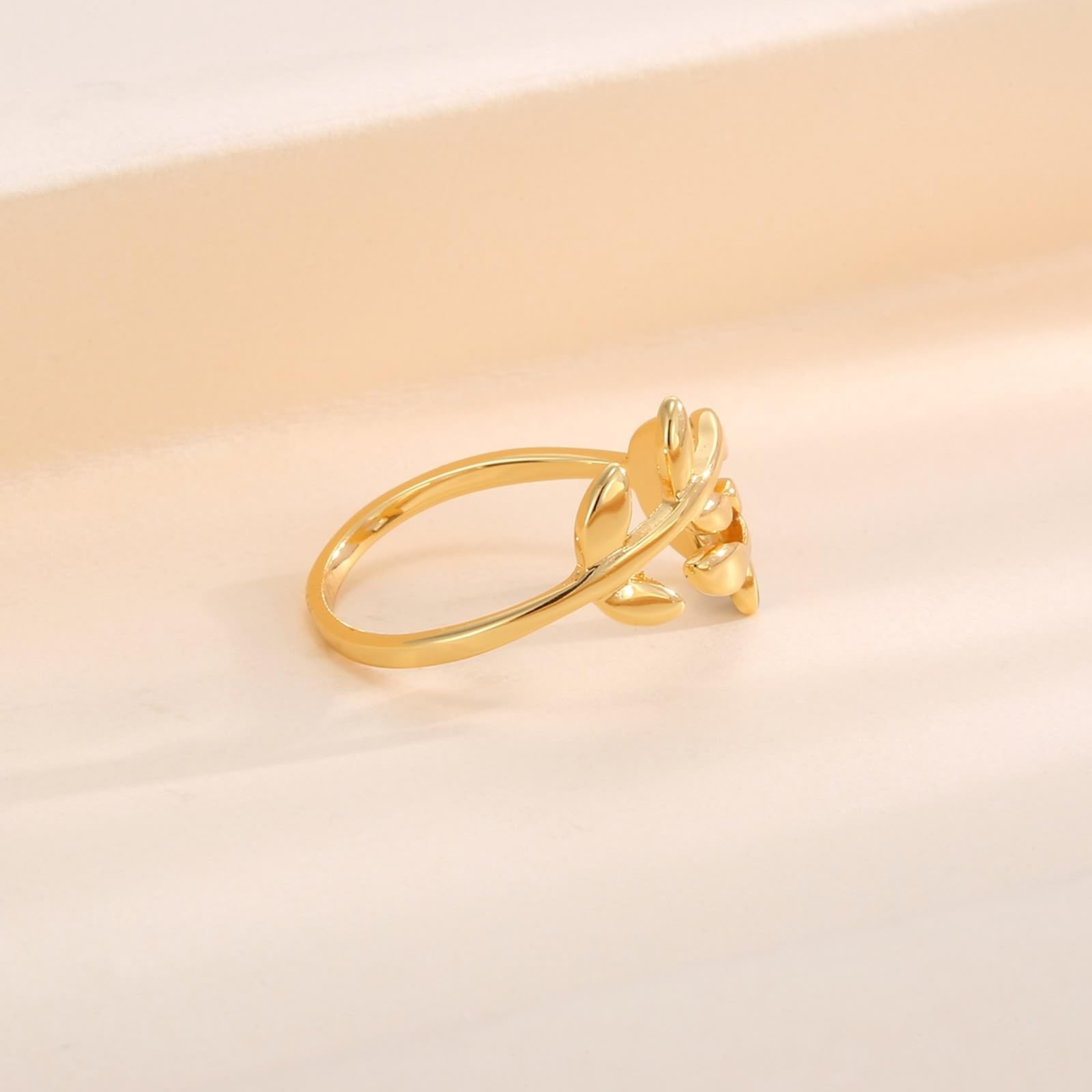KnSam 9K/14K/18K Gelbgold Trauringe Echte Goldschmuck, Zweigstelle Pärchen Ringe, Partnerringe Gold Au375/ 585/750, Gr.47-65
