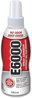 E6000 562021 Clear Spray Adhesive, 236.5ml CR Disp