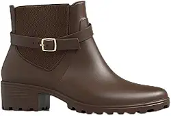 Bota Galocha Feminina Impermeável Cano Curto Para Chuva