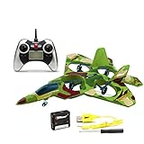Top Race&reg; F22 Fighter Jet 4 Channel Rc...
