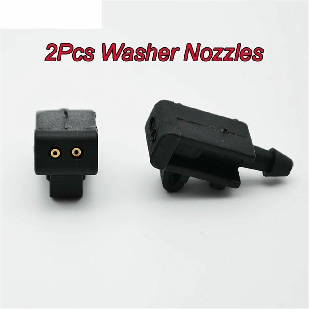 2Pcs Car Front Windshield Washer Jet Wiper Nozzles Replacement for Grand Scenic 2 for Megane 2 for Laguna 3