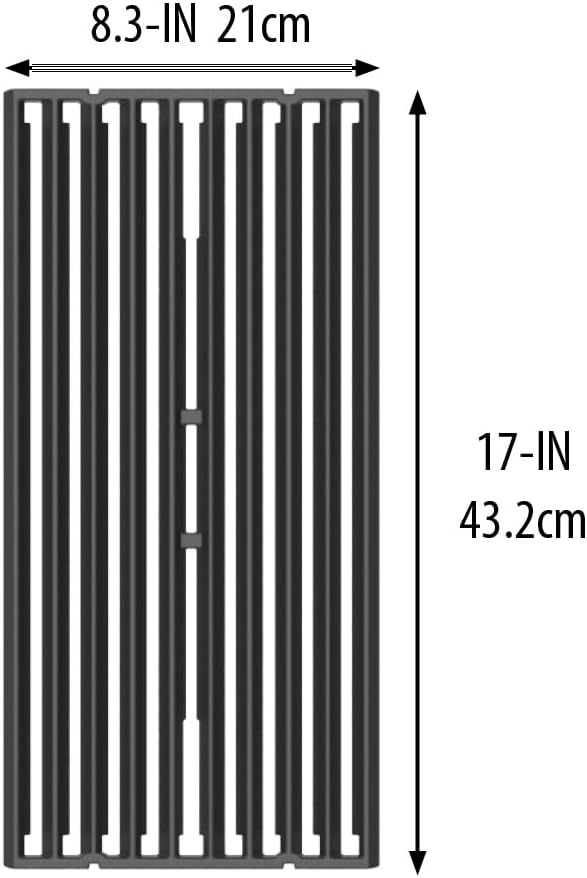 Broil King 11124 Cast Iron Cooking Grid, Sovereign Series Grills, Black
