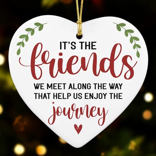 NewEleven for Women - Friendship Ornament Decor, Birthday Gifts for Women Friends, Besties, Soul...