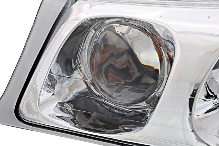 For Lincoln Town Car Headlights Lamps Set 1998 1999 2000 2001 2002 Halogen Driver and Passenger Side