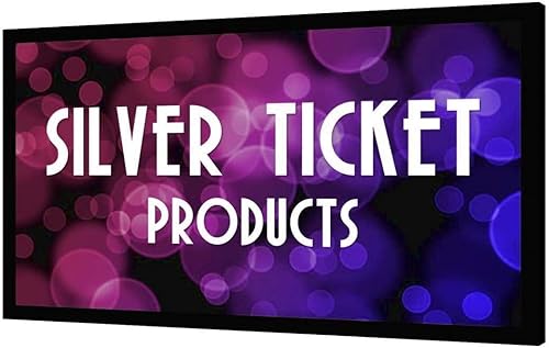 Miniatura 1 de Productos Silver Ticket - Serie STR, estructura fija para cine en casa de 6 piezas, 4K  8K Ultra HD, HDTV, HDR y pantalla de proyección de películas