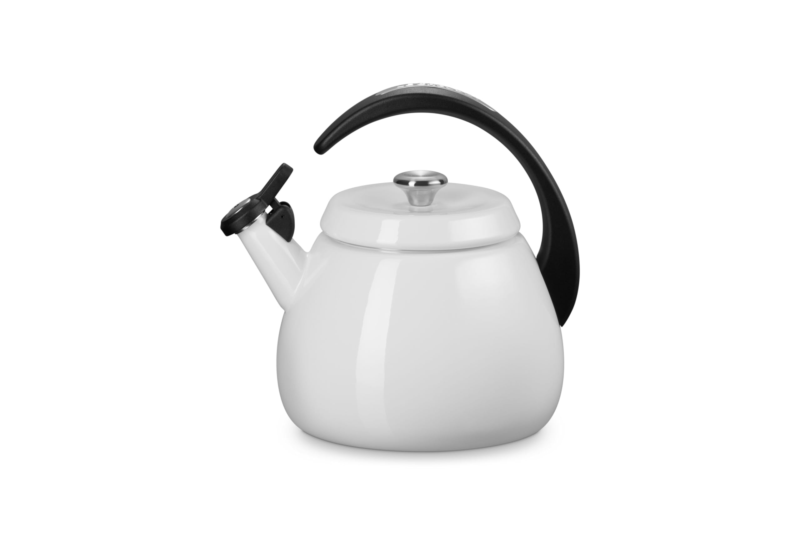 Le Creuset Enamel on Steel Cloche Kettle, 2.2 qt., White