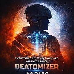 Deatomizer Audiolibro Por R.A. Portillo arte de portada