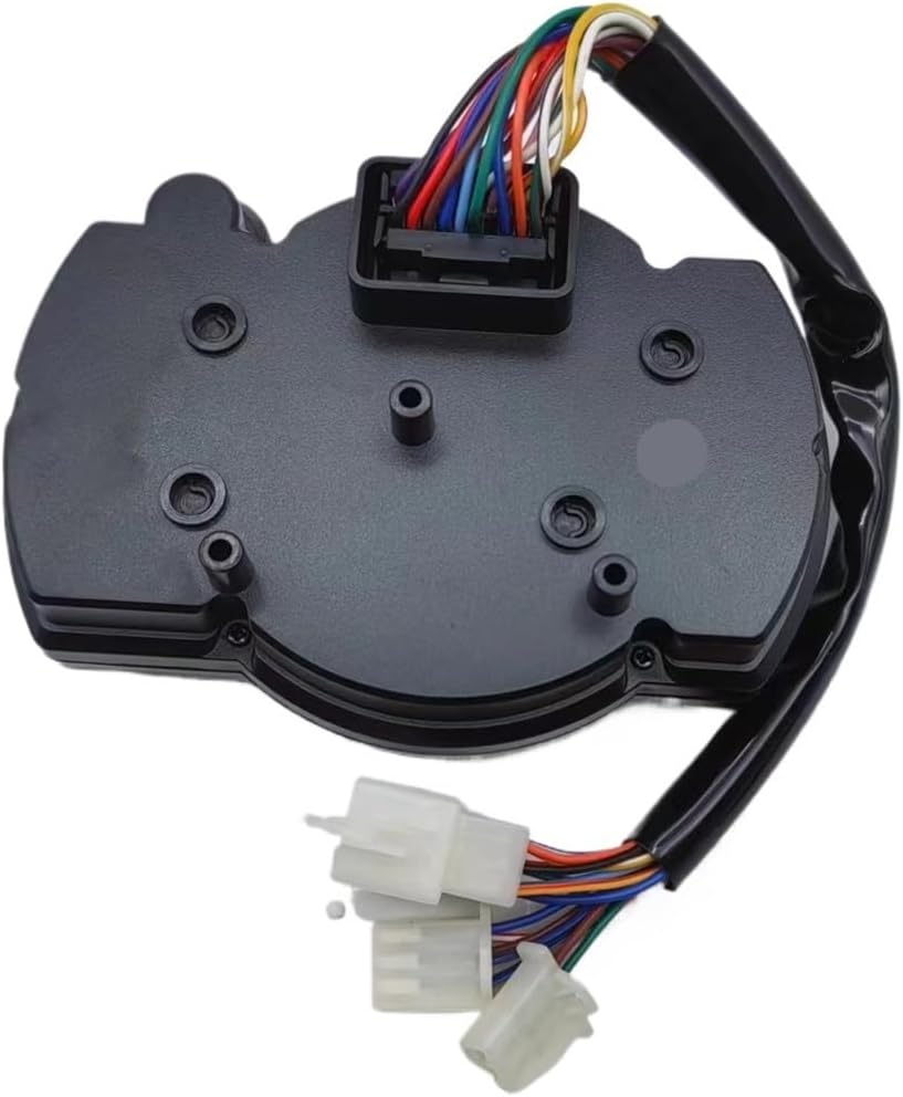 Motorcycle Speedometer Tachometer Meter Digital Motorcycle Odometer Tachometer Adjustable 299KM/H 7 Tachometer Odometer Instrument Panel