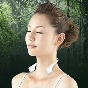 FHS Air Purifier USB Portable Neck Hanging with 380MAH Battery Capacity White