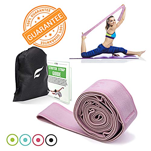 Exercise Resistance Band, High Elastic Resistant 9 Loops Yoga Stretching Strap, Ideal