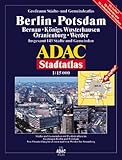  Berlin, Potsdam: Grossraum ADAC Stadtatlas 1:20000