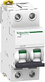 Schneider Electric A9F74220 IC60N Disjoncteur, Acti9, 2P, 20A, courbure C, 50/60 Hz, blanc - 1