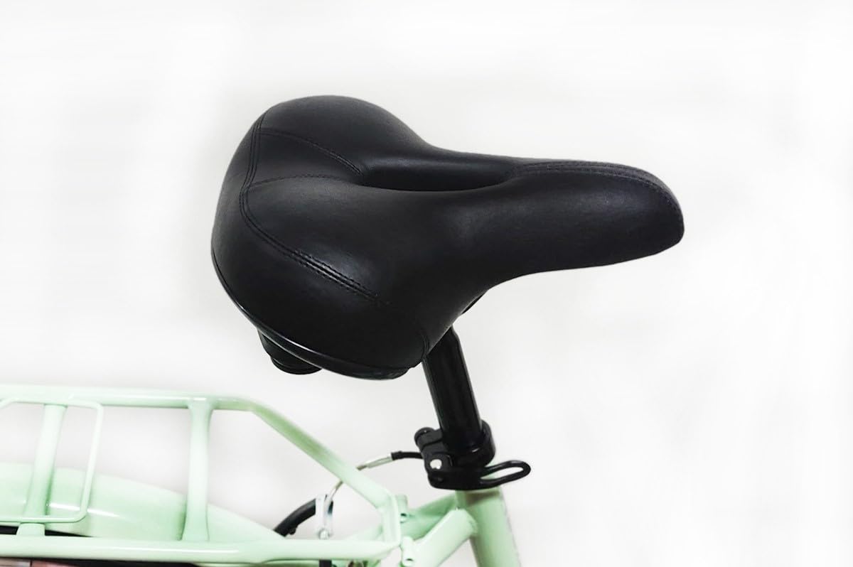 CLOOT Bicicletta da passeggiata urbana Relx 26" con cestino portapacchi cambio 6 velocità telaio basso comodo stile classico comfort quotidiano uso città leggero accesso facile design elegante uomo