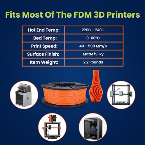 Image of 3D-Fuel 3D Filament, Easy to Print and Works with Most 3D Printer Brands