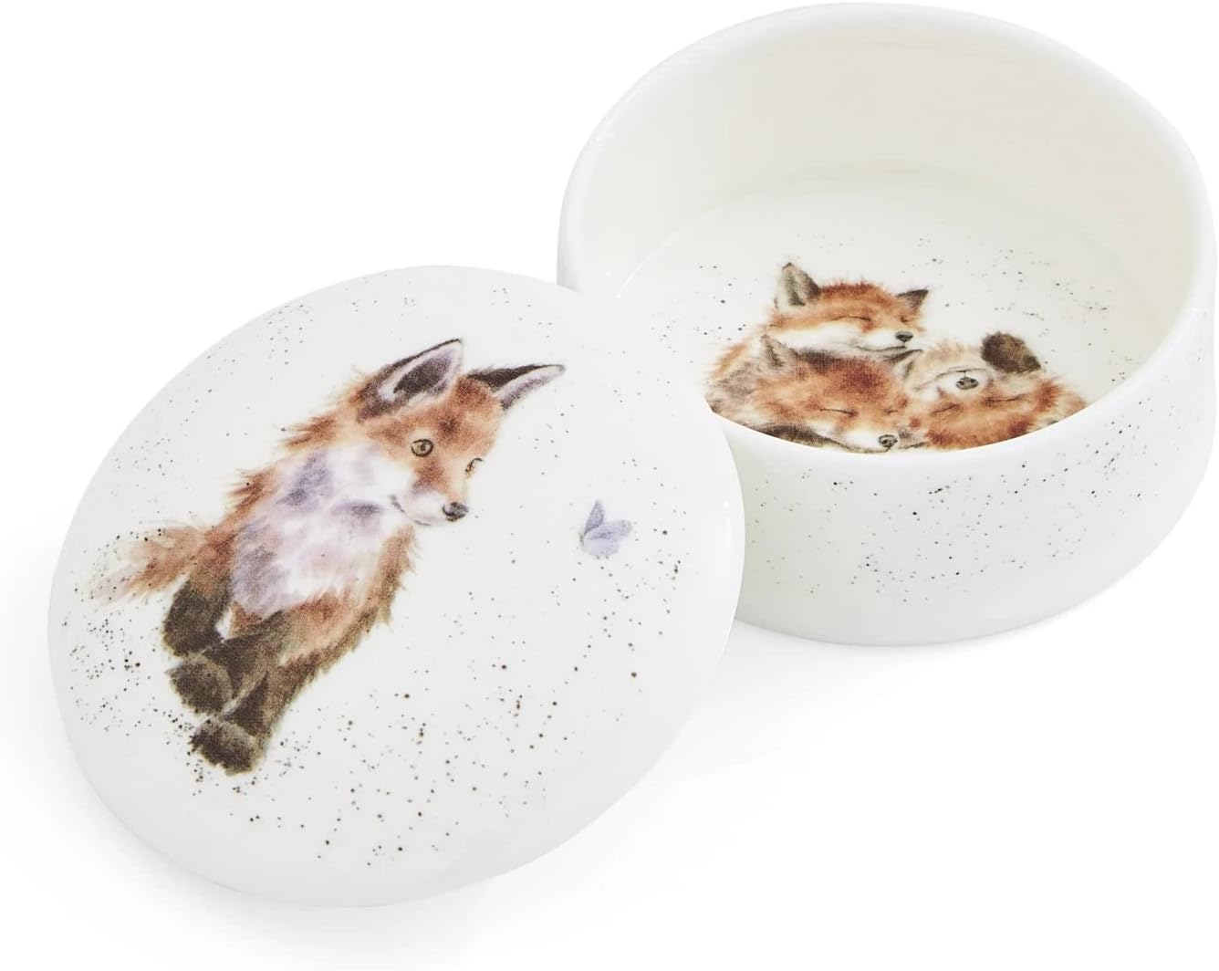 Wrendale Designs - 'Born To Be Wild' Round Lidded Box