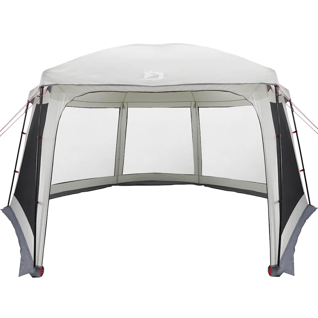 Tente de piscine avec chapiteau amovible, tente de camping imperméable pour piscines rondes jusqu'à cm, tente familiale légère et portable pour jardin et extérieur, xcm