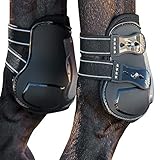 Farbe: Schwarz Professionals Choice Stiefel Pferd beugesehne TPU hinten asrb200, schwarz