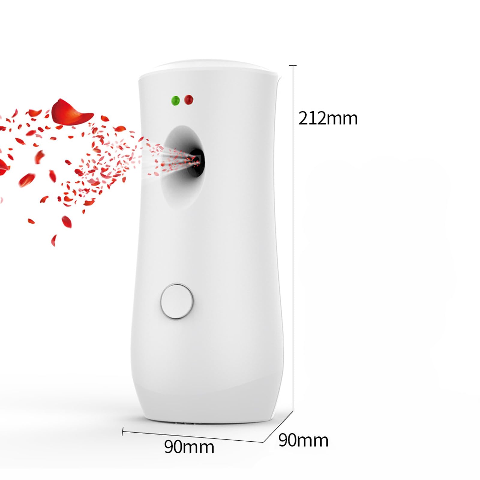 iFCOW Automatischer Lufterfrischer Spender, 3er Pack Wandmontage oder freistehend automatischer Lufterfrischer Spender verstellbares Parfümspray Aromatherapie Maschine für Zuhause Hotel