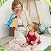 Jexine 3 Pack Macaw Parrot Plush Stuffed Animals, 9.8 Inch Realistic Bird Plush Toys, Soft PP Cotton Parrot Dolls for Kids, Nursery Room Decor Gift & Birthday Christmas
