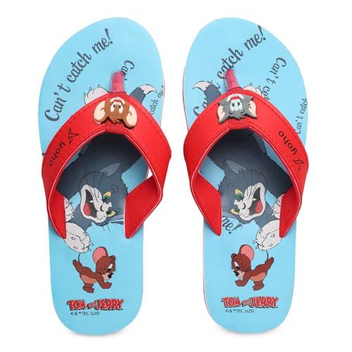 Image of YOHO Slippers for Kids|Comfortable and Lightweight FlipFlop|WB Cartoon & Comic Characters: Batman, Superman, PPG, Tom & Jerry, Scooby Do and We Bare Bears Footwear for Girls & Boys