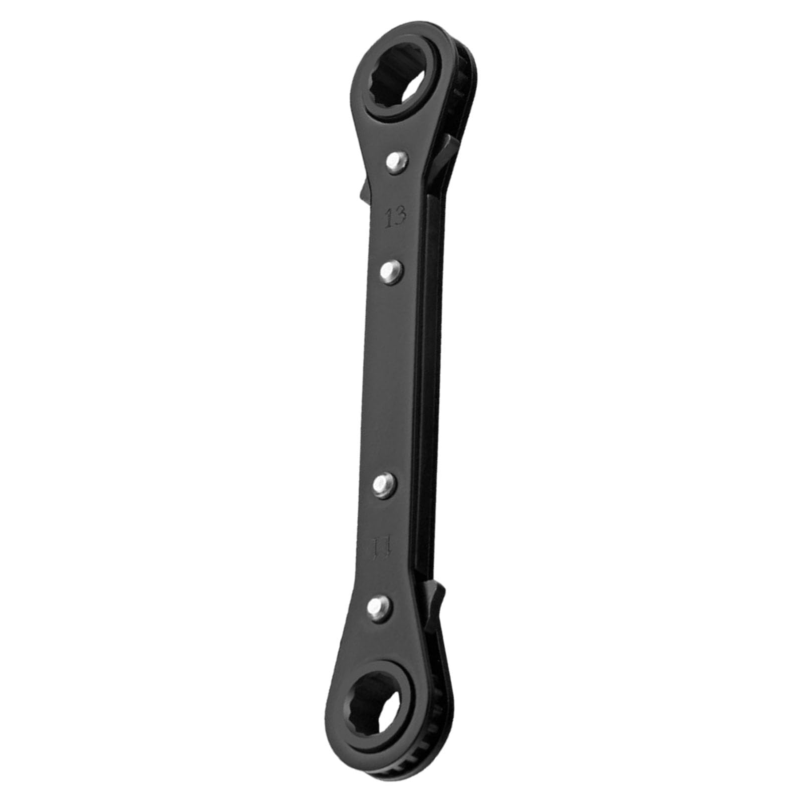 Kalttoy 11X13 Profession Double Head Ratcheting Wrench Spanner Set 6 To 21Mm Two Direction Rust Resistant Electroplated For Mechanics Double Head Wrench