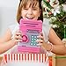 Stylebeauty Electronic Password Piggy Bank Cash Coin Can Money Locker Auto Insert Bills Safe Box Password ATM Bank Saver Birthday Gifts for Kids ( Pink )