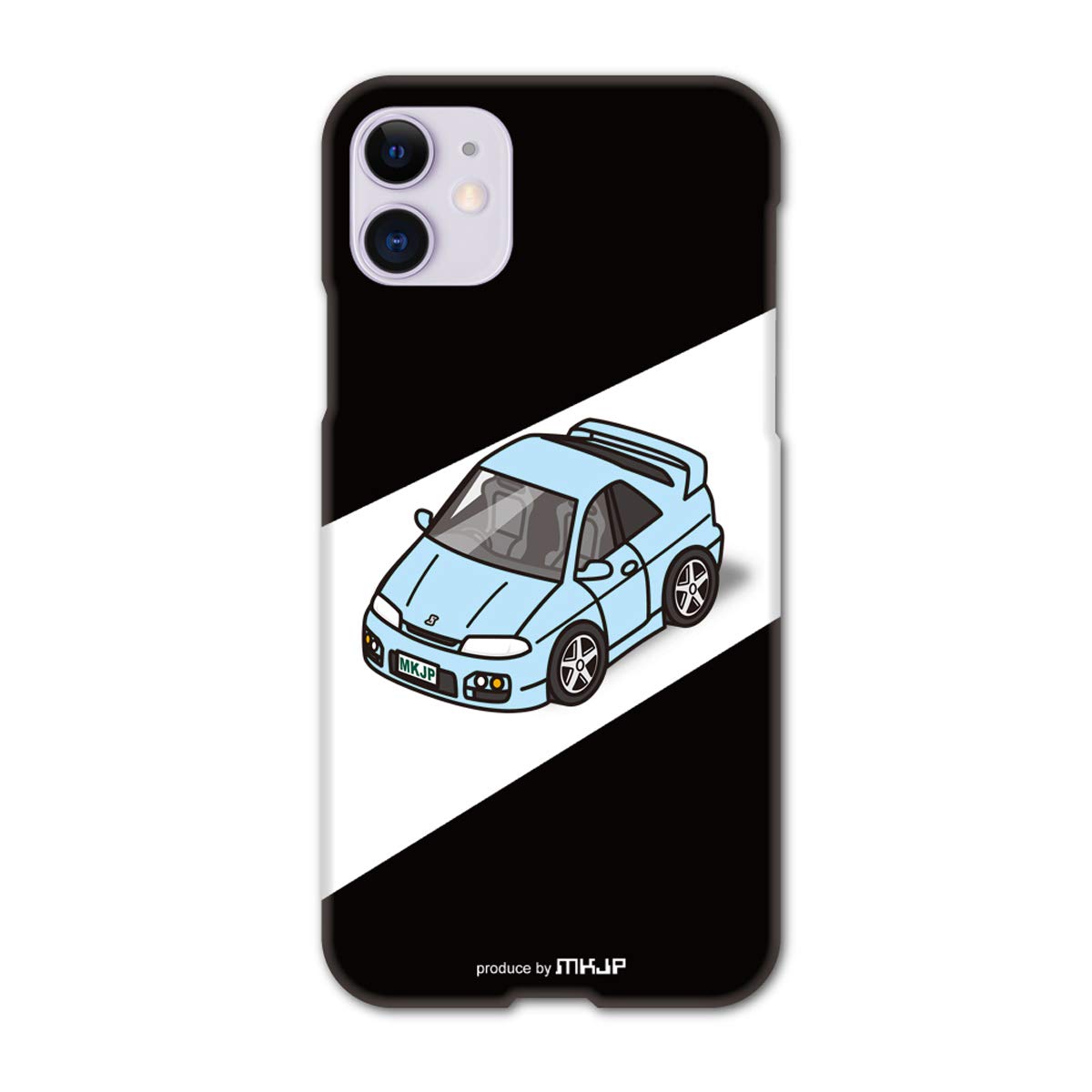 SKYLINE NISSAN ブリキ ケース スクエアケース ブラック 