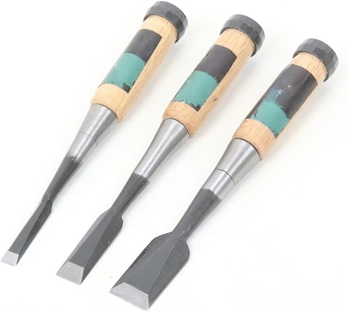 Handmade Chisel Wood Carving Knife Woodworking Tools, Forging Steel Chisel 9mm/15mm/24mm(1PC 9mm)