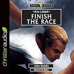 Diseño de la portada del título Eric Liddell: Finish the Race