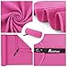 Relefree Microfiber Travel Towel Sports Gym Towel, Quick Dry, Super Absorbent, Lightweight, Ultra Soft Compact and Antibacterial for Camping, Hiking, Yoga, Gym, Backpacking, Beach & Swimming