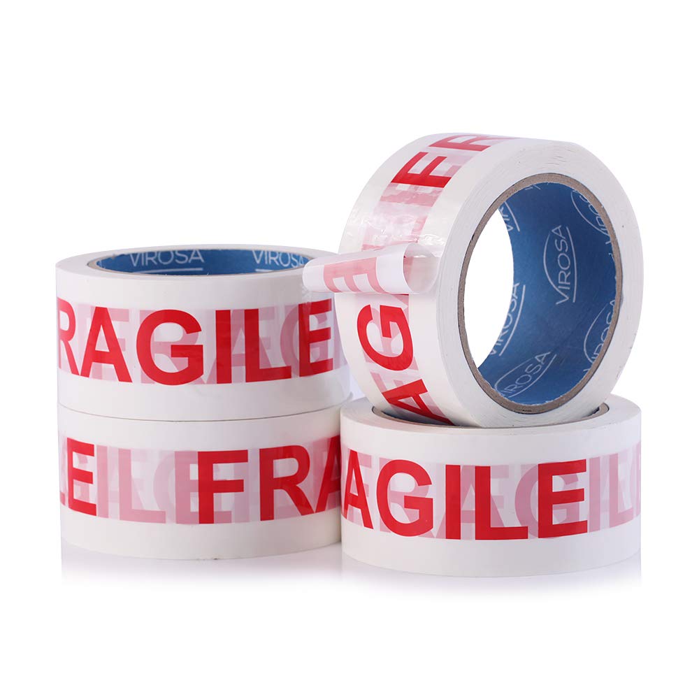 Buy VIROSA EXTRA VALUE Fragile Packing Tape 6 Rolls Per Pack 48mm x