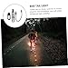 KESYOO Bike Lights 5 Lighting Modes Rechargeable Rear Bike Lamp Led Running Light Safety for Night Cycling