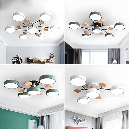 Plafonnier acrylique LED à intensité réglable trois nuances