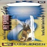 South Bend Sporting Goods Luhr Jensen Pet Spoon, White Feather Gold, 1/6-Ounce