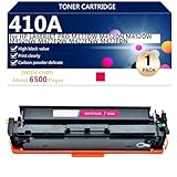 410A Cartucce Toner di Ricambio Compatibili per HP LaserJet Pro M377DW M452DN M452DW M452NW M477FDW M477FNW M477FDN Stampanti, alta Resa 6500 Pagine, Facili da Installare,Magenta-1 pack