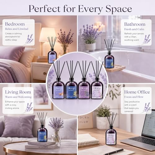 Difusor de varillas SCENTORINI con aceite esencial de lavanda 6.76oz miniatura 5