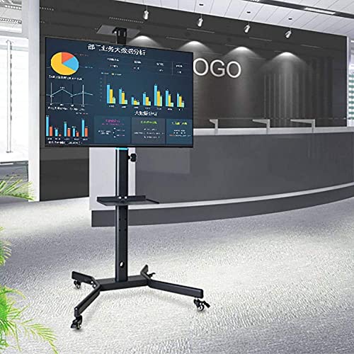 Soporte móvil para TV con ruedas y altura ajustable miniatura 3
