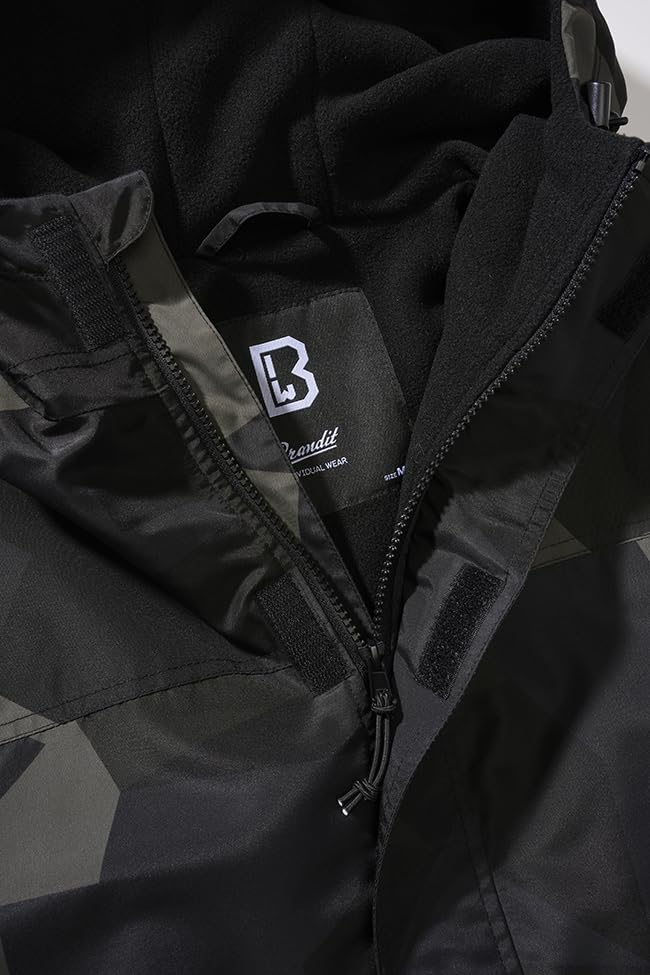Image of Brandit Men's Windbreaker Front Zip Anthracite