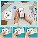 vretti Sticker Printer, TP6S Print Pod Mini Printer, 300DPI Thermal Sticker Maker Machine, Portable Pocket Printers with 1Roll Paper for Photos, Study Graphics, Notes, Journal, DIY, Gift Blessings