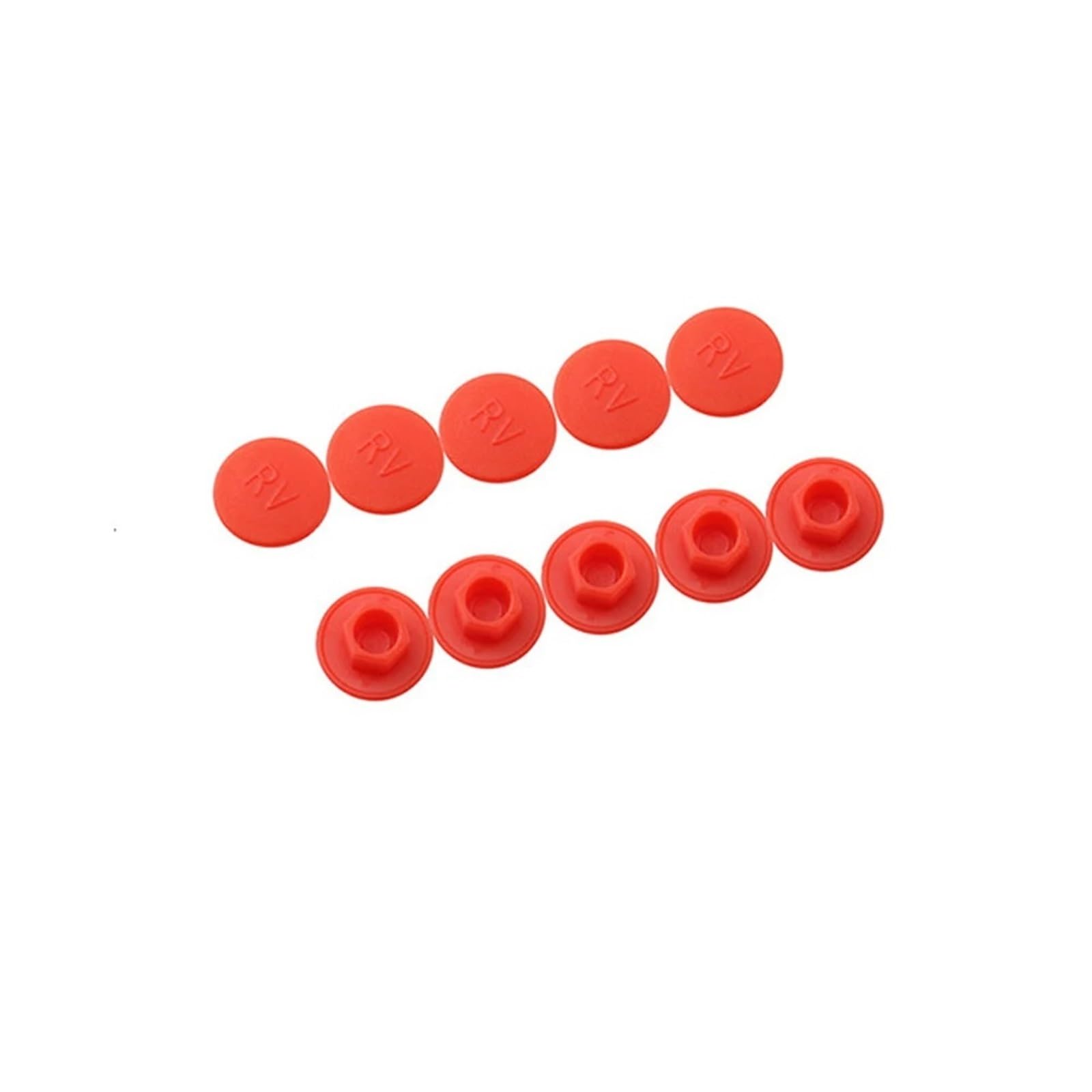 300pcs Dust-Proof Mountain Bike M5 Screws Head Heighten Device Set Stem Hexagon Cover Cap