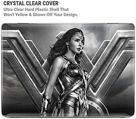 Skinit Case + Skin Compatible with MacBook Pro 15in (2016-19) - Officially Licensed Warner Bros Wonder Woman Justice League Design