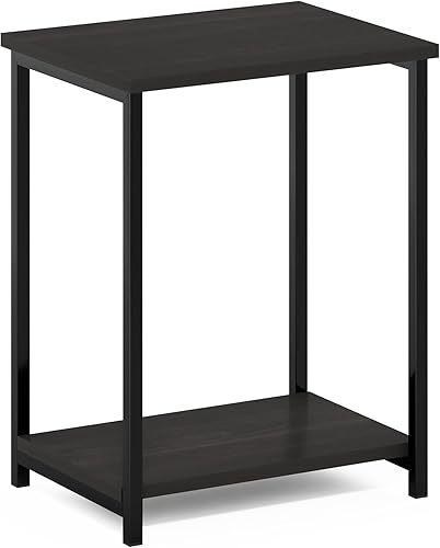 Miniatura 57 de Furinno Simplistic - Juego de 2 mesas auxiliares, espresso/negro Pino ámbar,Ámbar Pino/Negro,Americano/Negro,Nogal negro/marrón,Columbia