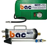 BAC Bomba Desatascadora de Tuberias Profesional KIT Completo HERRAMIENTA Desatascador Universal Adaptable Efectivo ante Grandes Atascos en Fregadero, Desagües, WC, Ducha, Lavabo