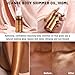 UCANBE Body Shimmer Oil - 100ml Moisturizing Glitter Oil, Waterproof Shimmering Luminizer Liquid Illuminator, Tinted Glow Bronzer (Bronze Gold)