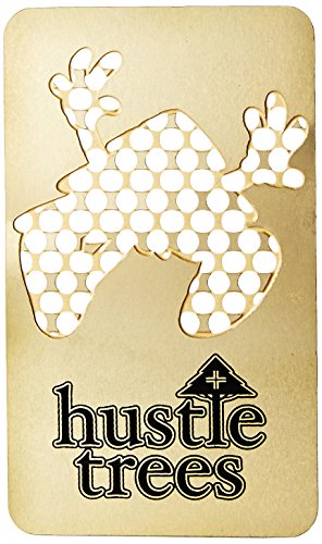 Hustle Trees Men's Metal Card Grinder, Shiny Gold, One Size