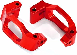 Traxxas 8932R Caster Blocks 6061-T6 Alum (Red-Anodized), Left & Right
