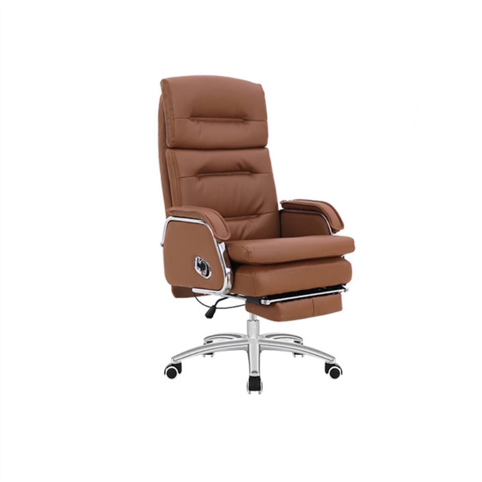 iumLeap Computer Gaming Chairs Home Office Desk Chairs Boss Chair Managerial Executive Chairs Height-Adjustable Cowhide Swivel Chair