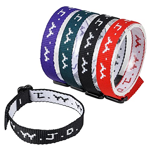 Rhode Island Novelty W.w.j.d. Webbing Bracelets, One Dozen Per Order #TOP1